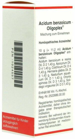 Acidum Benzoicum Oligoplex Liquidum 50 ml