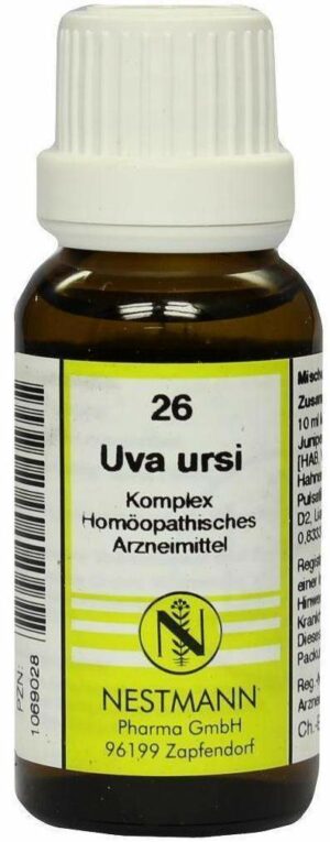 Uva Ursi Komplex Nr. 26 20 ml Dilution