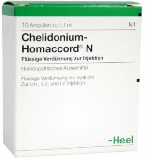 Chelidonium Homaccord N Ampullen