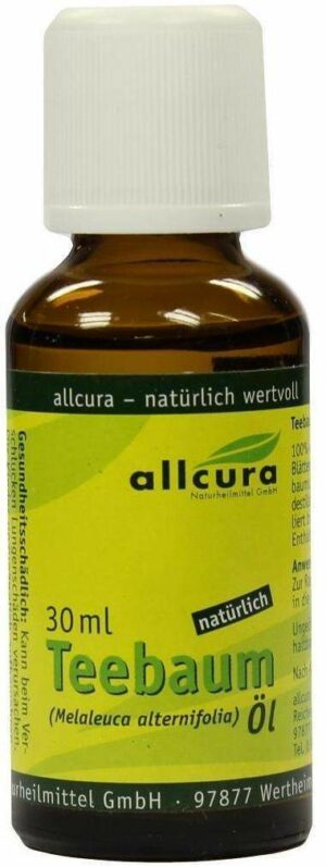 Allcura Teebaum Öl Kba 30 ml