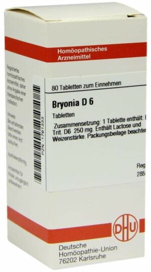 Bryonia D 6 80 Tabletten