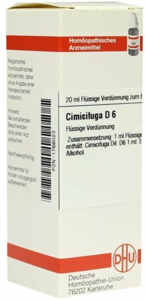 Cimicifuga D6 20 ml Dilution