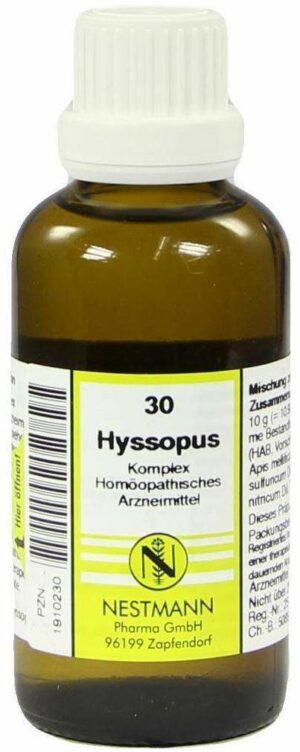 Hyssopus Komplex Nr. 30 50 ml Dilution