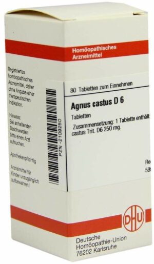 Agnus Castus D6 80 Tabletten