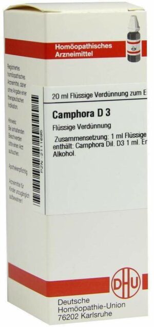 Camphora D 3 20 ml Dilution