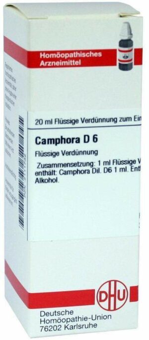 Camphora D6 20 ml Dilution