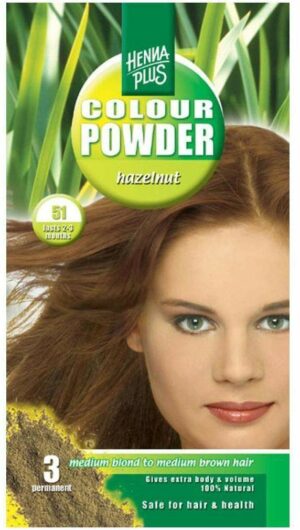 Hennaplus Colour Powder Hazelnut 51