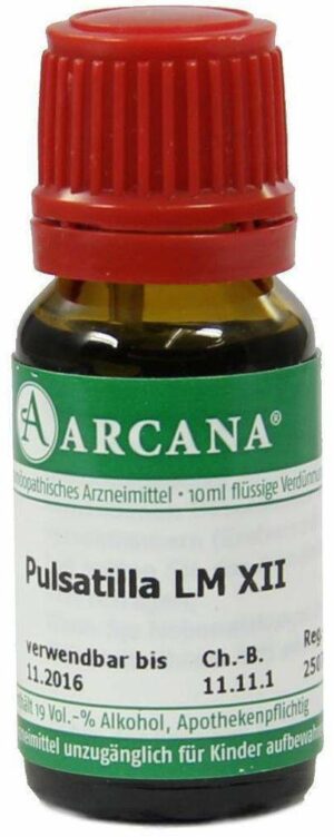 Pulsatilla Lm 12 Dilution 10 ml