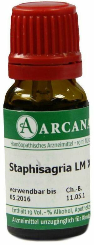 Staphisagria Arcana Lm 12 Dilution 10 ml