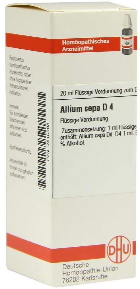 Allium Cepa D4 20 ml Dilution