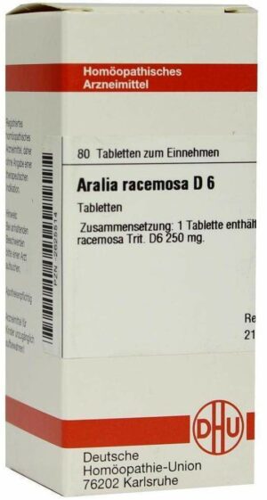 Aralia Racemosa D 6 Tabletten