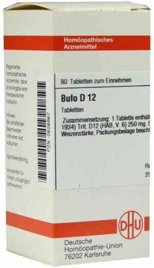 Bufo D 12 Tabletten