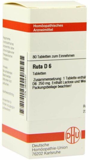 Ruta D 6 80 Tabletten