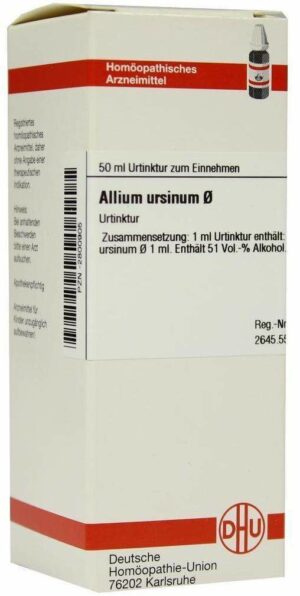 Allium Ursinum Urtinktur 50 ml Dilution
