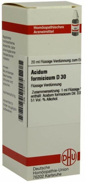 Acidum Formicicum D 30 20 ml Dilution