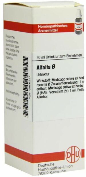 Alfalfa Urtinktur 20 ml Dilution