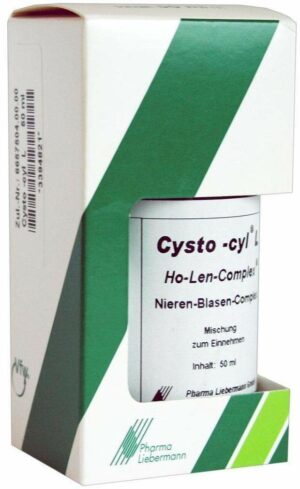 Cysto Cyl L Ho-Len-Complex Tropfen Nieren-Blasen-Complex 50 Ml...