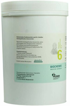 Biochemie Pflüger 6 Kalium Sulfuricum D6 4000 Tabletten