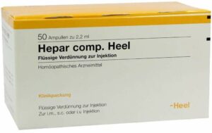 Hepar Comp. Heel Ampullen 50 Ampullen