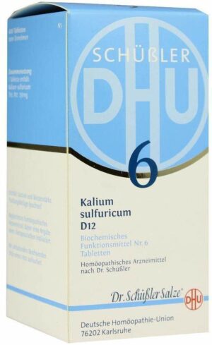 Biochemie Dhu 6 Kalium Sulfuricum D12 Tabletten 420 Tabletten