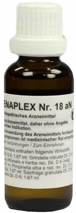 Regenaplex 18 an Tropfen