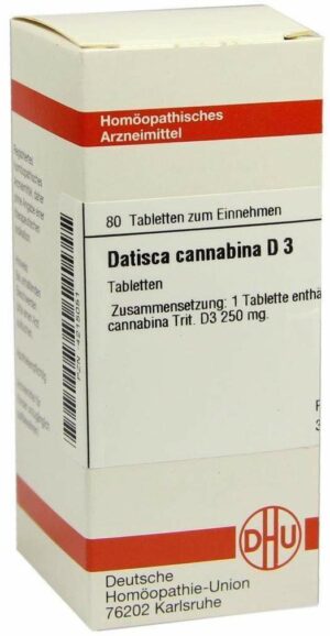 Datisca Cannabina D 3 80 Tabletten