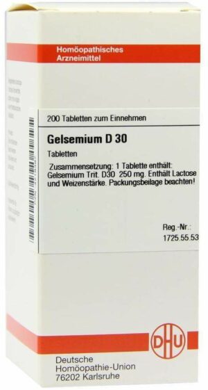 Gelsemium D30 200 Tabletten