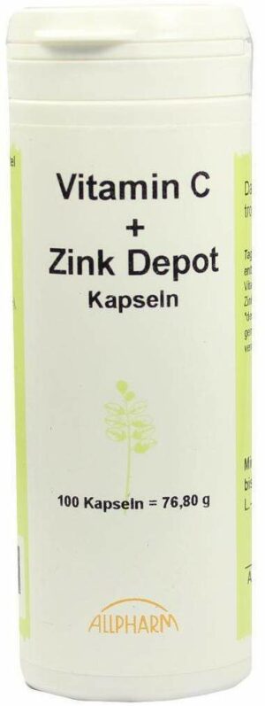 Vitamin C Plus Zink Depot 100 Kapseln