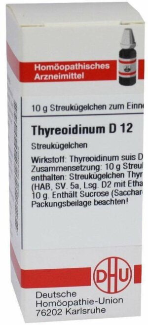 Thyreoidinum D 12 Globuli