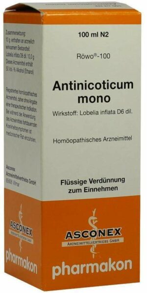 Antinicoticum Mono Tropfen 100 ml