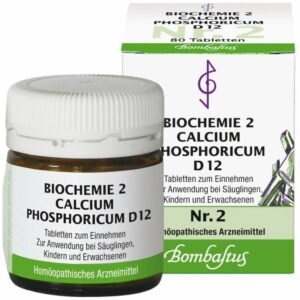 Biochemie 2 Calcium Phosphoricum D12 80 Tabletten