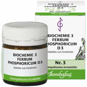 Biochemie 3 Ferrum Phosphoricum D 3 80 Tabletten