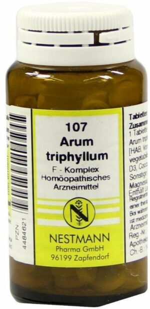 Arum Triphyllum F Komplex Nr. 107 Tabletten