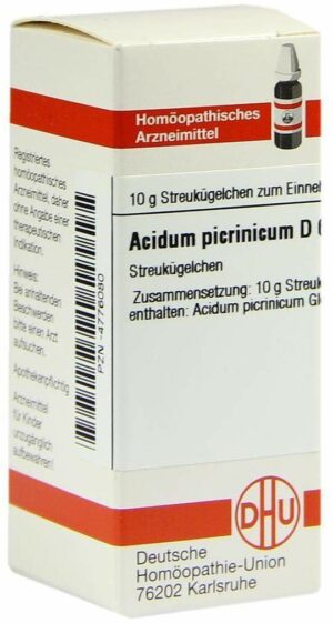 Acidum Picrinicum D 6 Globuli