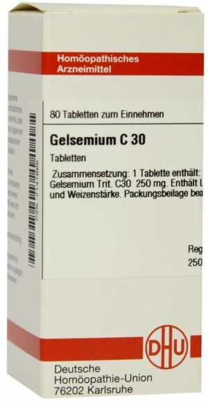 Gelsemium C 30 Tabletten