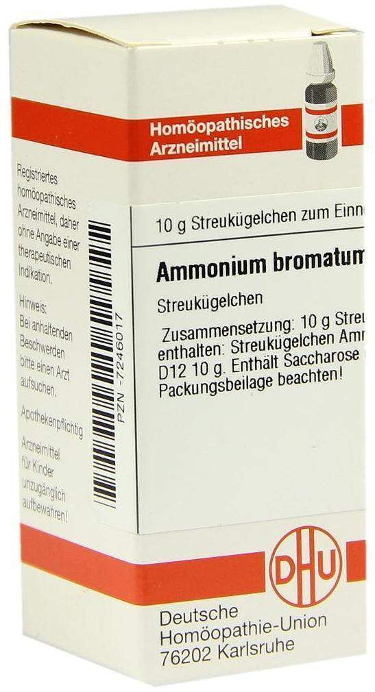 Ammonium Bromatum D12 10 G Globuli