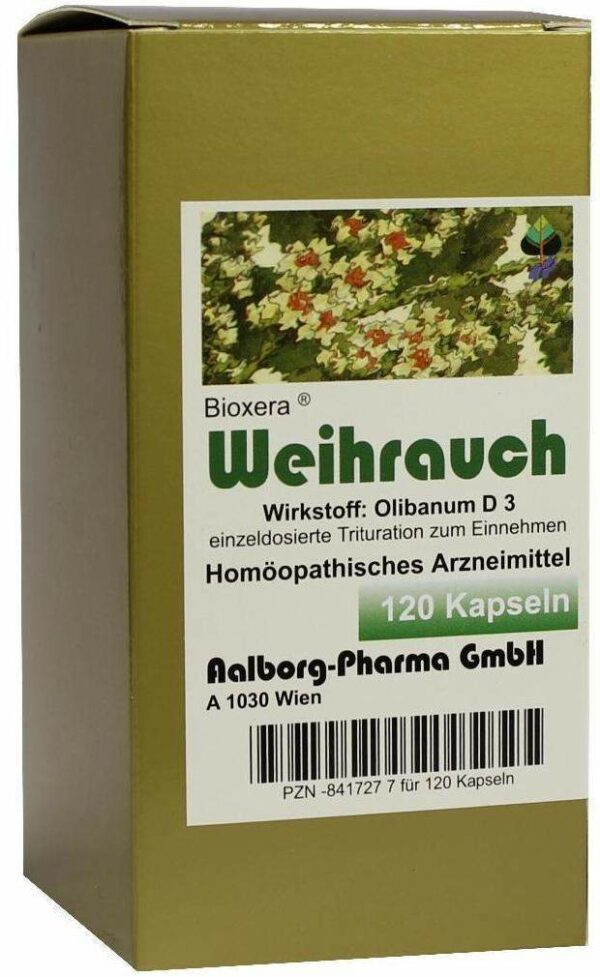 Bioxera Weihrauch 120 Kapseln