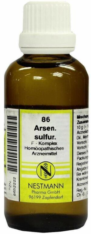 Arsenicum Sulfuricum F Komplex Nr. 86 50 ml