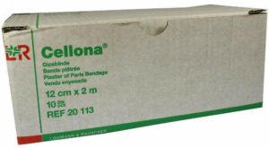 Cellona Gipsbinden 2 M X 12 cm 10  Binden