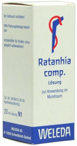 Weleda Ratanhia Comp