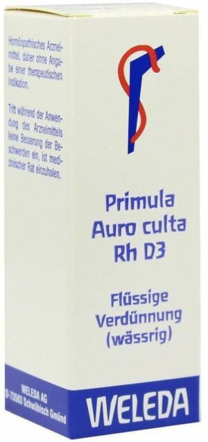 Weleda Primula Auro Culta Rh D3 20 ml Dilution