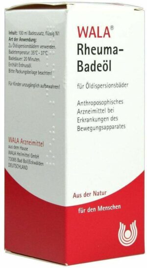 Wala Rheuma Badeöl Für Öldispersionsbäder 100 ml Öl