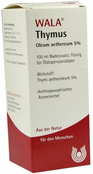 Wala Thymus Oleum Aethereum 5% Badezusatz Für Öldispersionsbad