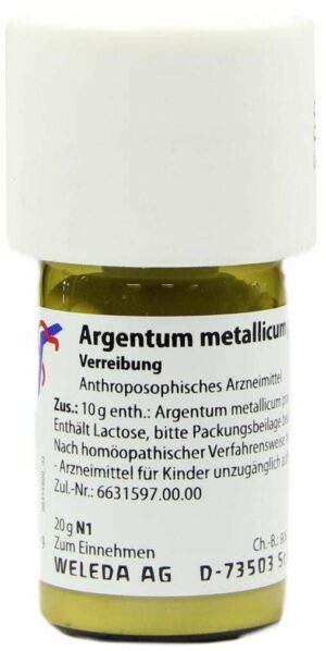 Weleda Argentum Metallicum Praeparatum D20