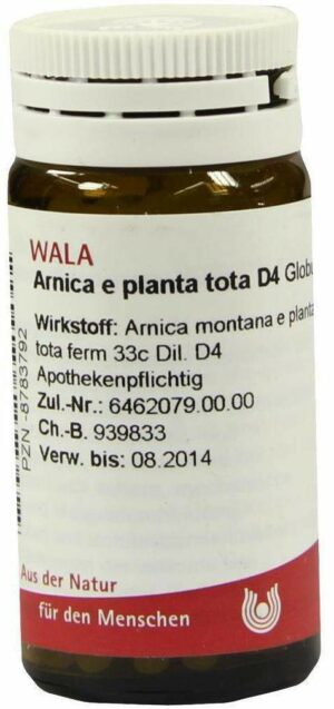 Wala Arnica E Planta Tota D 4 Globuli 20 G