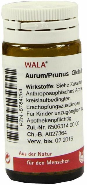 Wala Aurum-Prunus Globuli