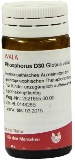 Wala Phosphorus D 30 Globuli