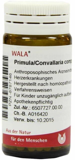 Wala Primula Convallaria Comp. Globuli