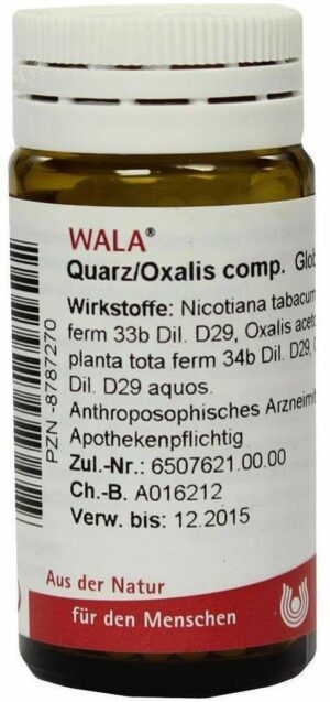 Wala Quarz- Oxalis Comp. Globuli