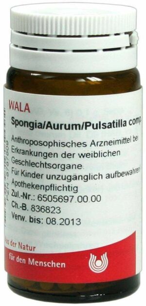 Wala Spongia Aurum Pulsatilla Comp. 20 G Globuli